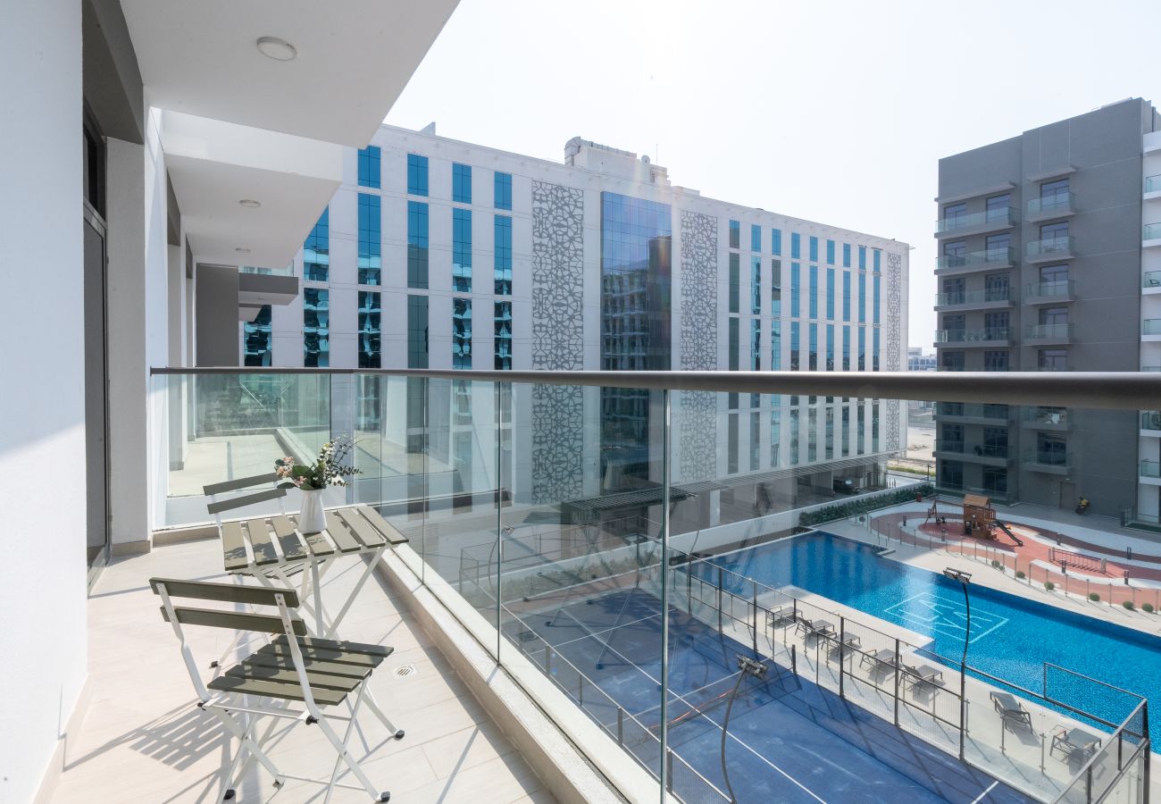 Apartamento en Dubai - Sleeps 3 | Exquisite | Charming Pool View