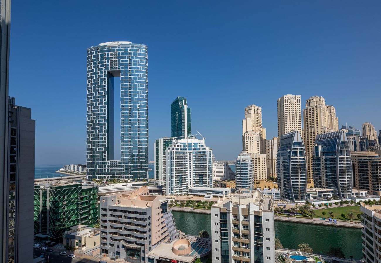 Studio à Dubai - Vue spectaculaire sur la marina | Studio polyvalent | Confortable