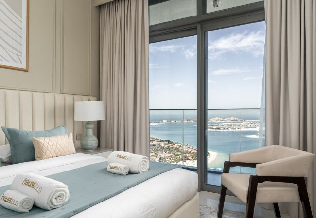 Appartement à Dubai - Vue complète sur la mer et l'Atlantide | Énorme | Luxueux
