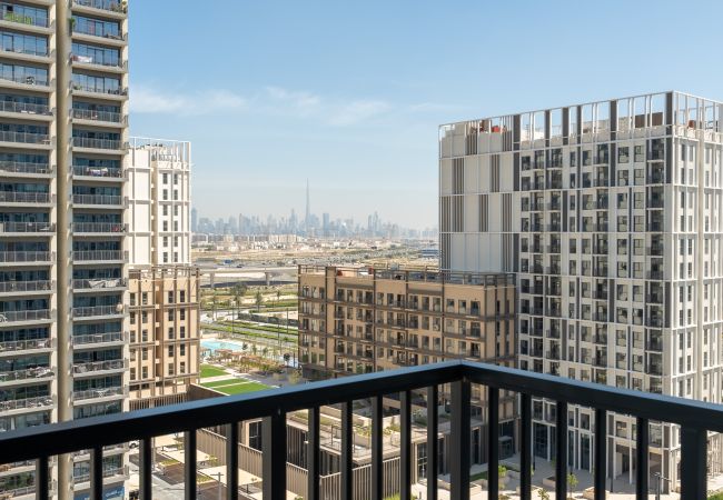 Appartement à Dubai - Blick auf die Skyline von Burj Khalifa | Luxus | gemütlich'