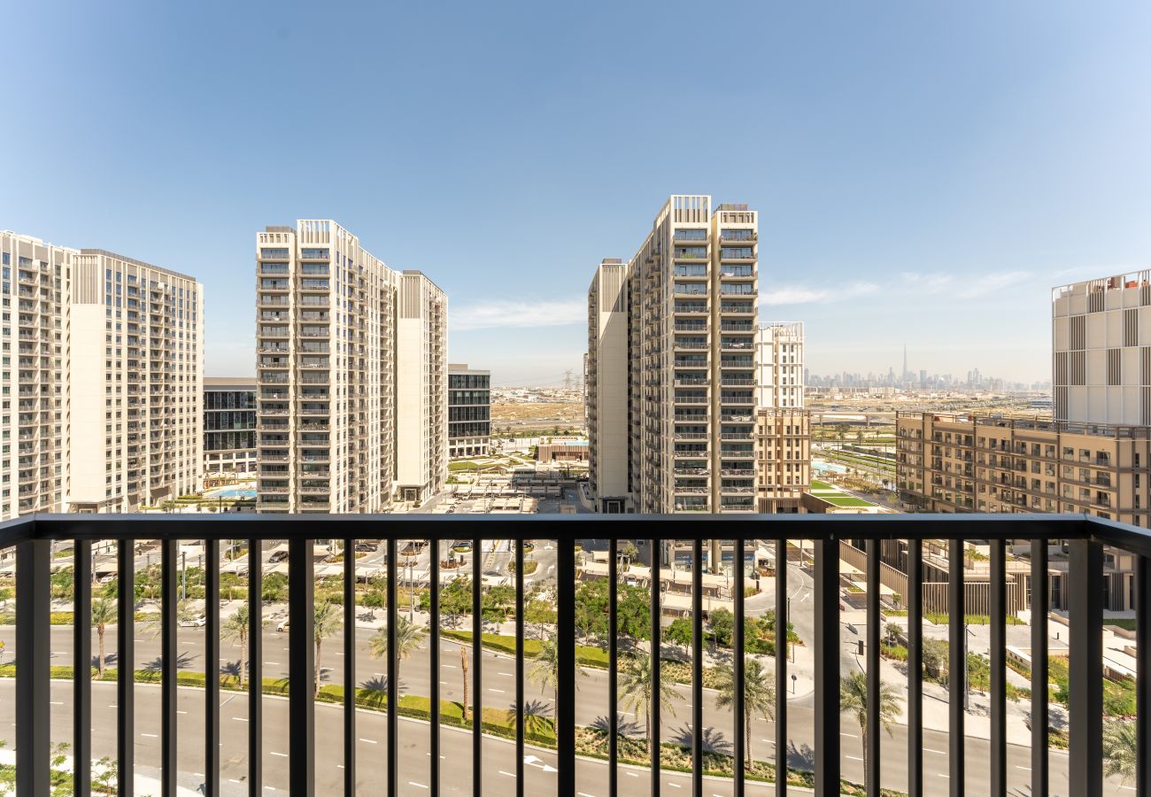 Appartement à Dubai - Blick auf die Skyline von Burj Khalifa | Luxus | gemütlich'