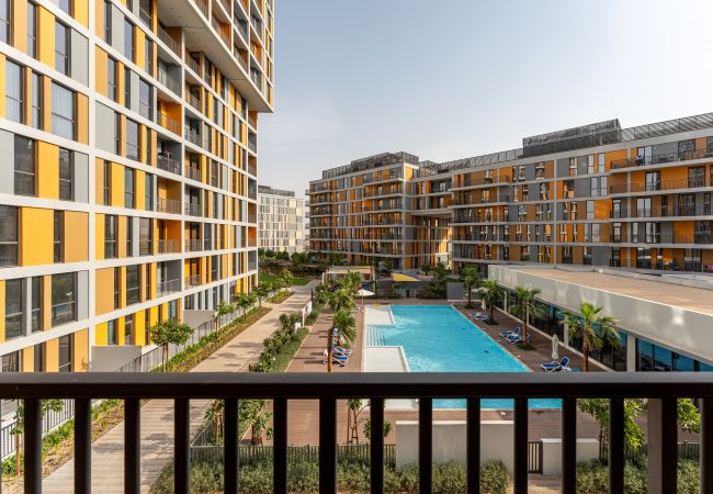 Appartement à Dubai - Vue sur cour | Excellente 1 CH | Grande communauté
