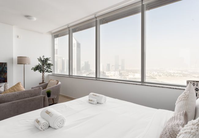Studio à Dubai - Vues panoramiques sur la ville | Studio sophistiqué | Confortable