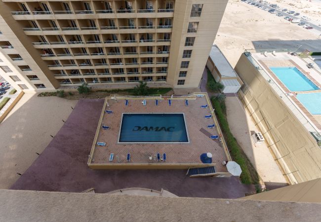 Studio à Dubai - Étage élevé | Vue sur la piscine | Studio tranquille