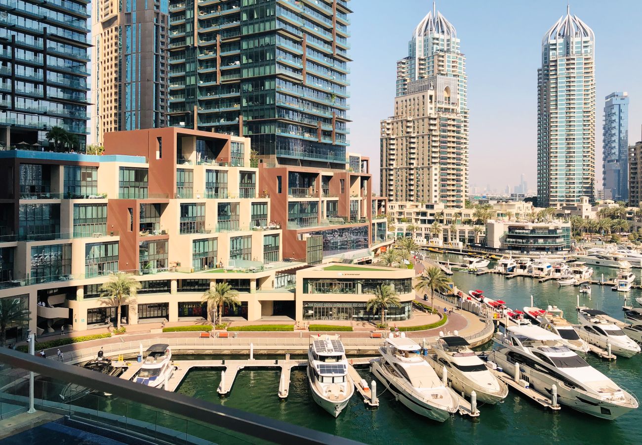 Appartement à Dubai - Meublé avec goût | Grande vue sur la marina | Luxe