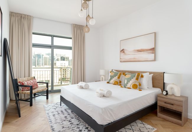 Appartement à Dubai - Vaste 1BR | Meublé avec goût Tranquille