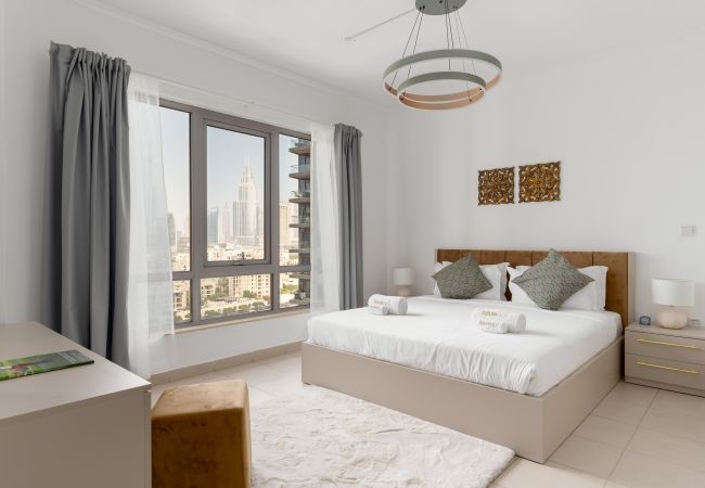 Appartement à Dubai - Gran Vista completa de Burj Khalifa | Recién amueblado