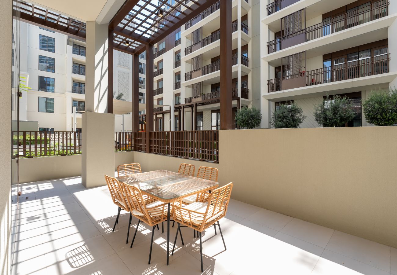 Appartement à Dubai - Chic 1 CH | Accès à la plage | Terrasse spacieuse