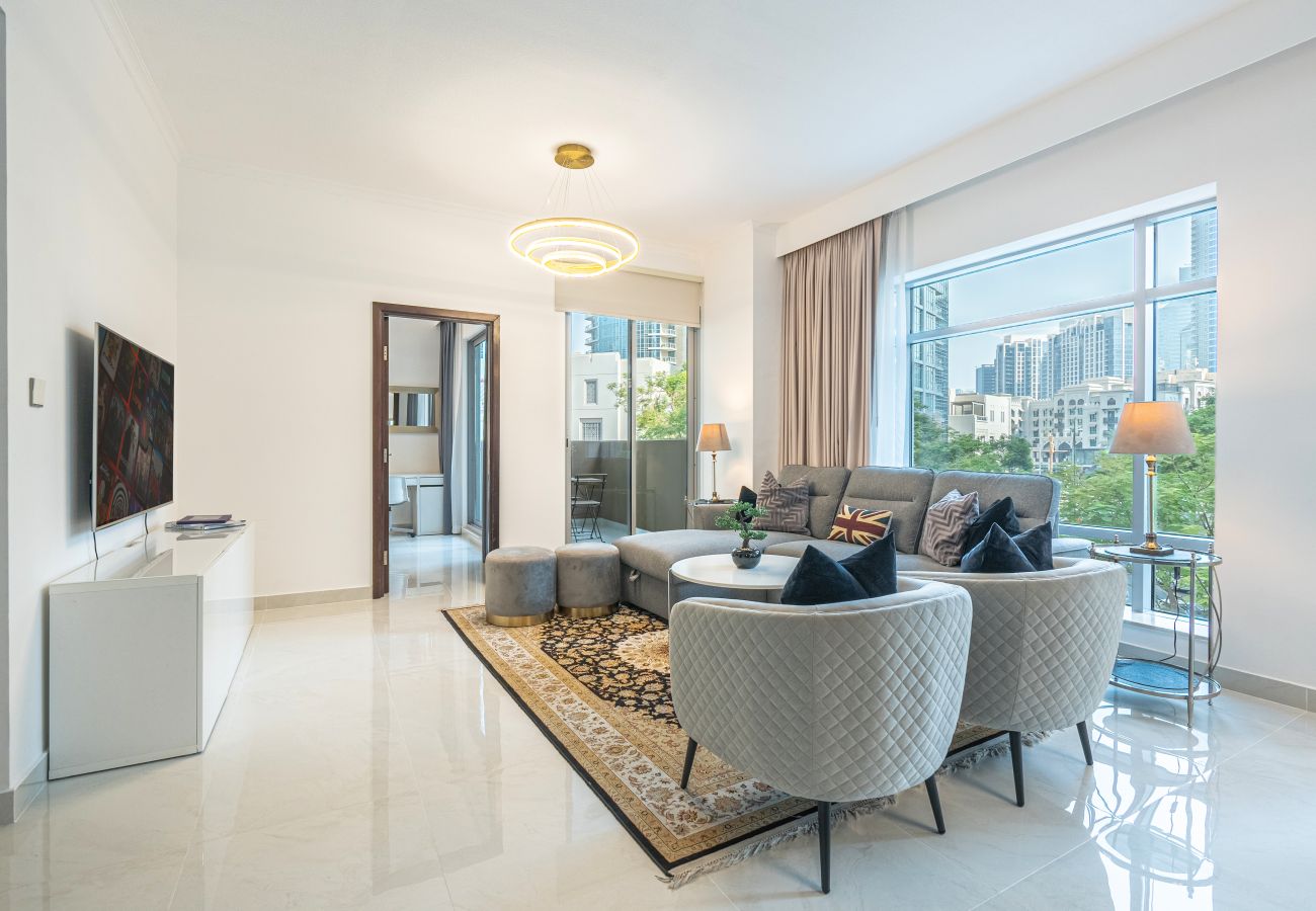 Appartement à Dubai - Huge 1BR | Near Dubai Fountain | Sleeps 4