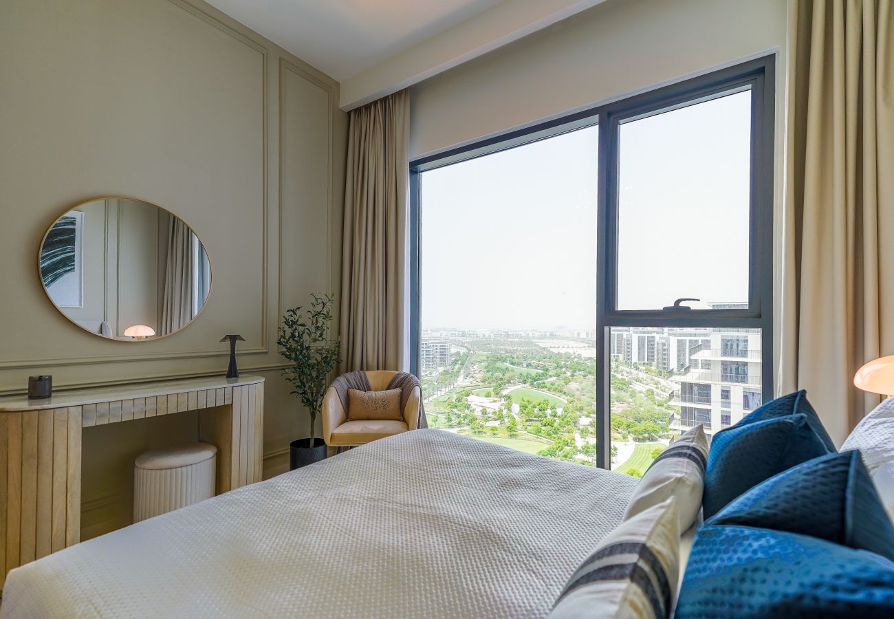Apartment in Dubai - Stunning Park & Skyline View | Deluxe 1 BR