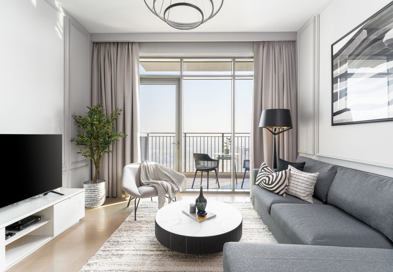 Apartment in Dubai - High Floor | Beautiful Skyline View | Luxe