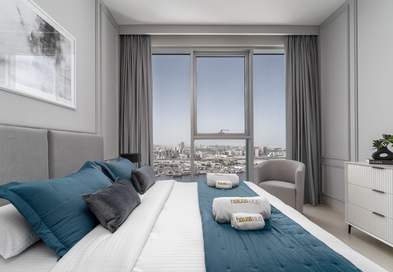 Apartment in Dubai - Beautiful Skyline | Sea and Burj Khalifa View | Luxe