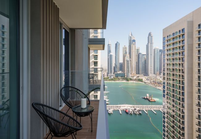 Apartment in Dubai - Sea and Dubai Marina View | Beach Access | New