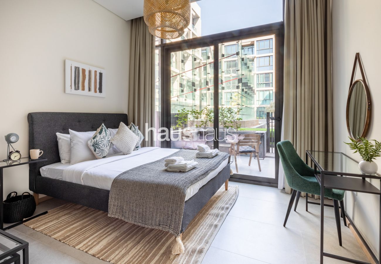 Квартира-студия на Dubai - Терраса | Изысканный | Домашний