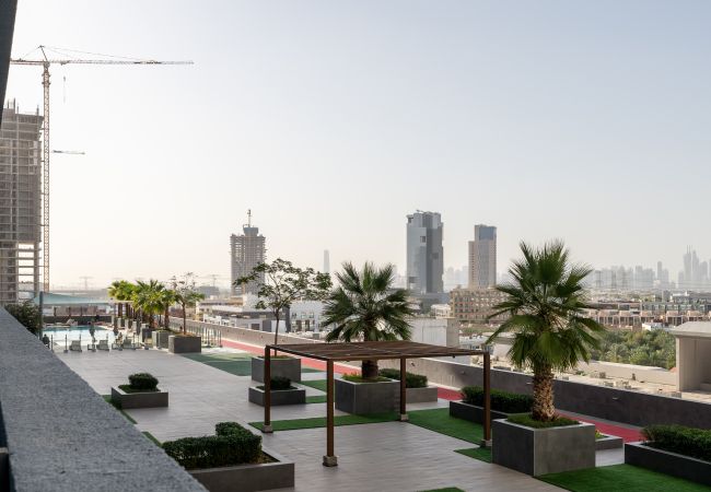 Квартира-студия на Dubai -  Современная мебель | Балкон | Просторный