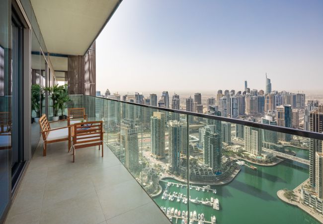 Апартаменты на Dubai - Полный вид на пристань | Роскошный | Огромный