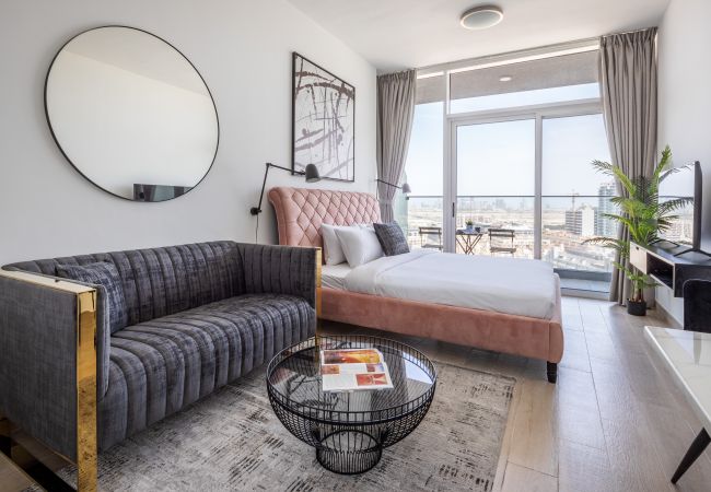 Квартира-студия на Dubai -  Вид на горизонт | Студия | Балкон