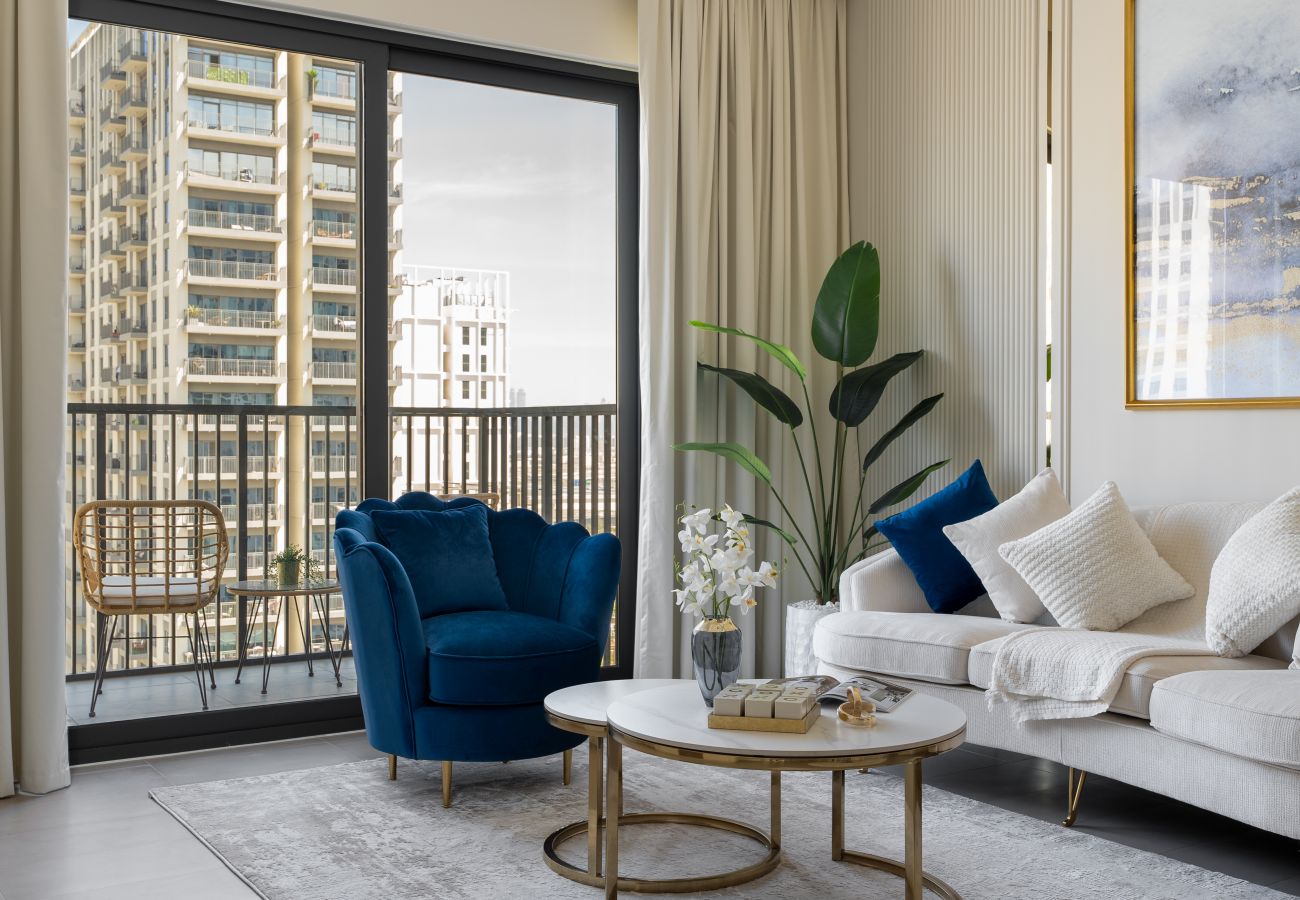 Апартаменты на Dubai - Вид на горизонт Бурдж-Халифа | Люкс | уютный