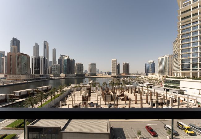 Апартаменты на Dubai - Потрясающий вид на канал и Бурдж-Халифа | Удивительные удобства