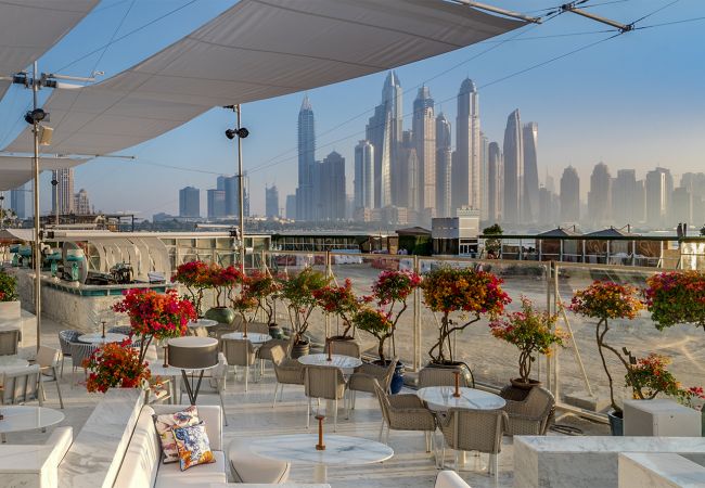 Апартаменты на Dubai - Вид на горизонт Бурдж-аль-Араб | Огромный балкон | Люкс