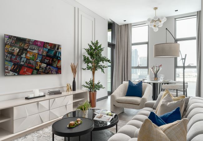 Апартаменты на Dubai - Роскошный | Великолепно меблированный | вид на канал