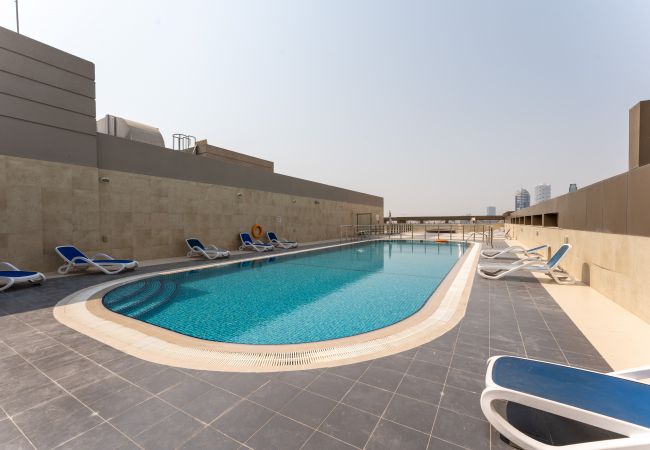 Квартира-студия на Dubai - Отличный вид на поле для гольфа | Просторная студия | Уютный