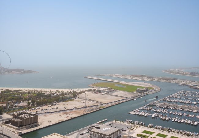 Апартаменты на Dubai - Вид на Аравийское море | Высокий этаж | Огромная 1 сп.