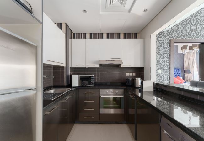 Апартаменты на Dubai - Восхитительная 1-комнатная | Марина Променад | Яркий