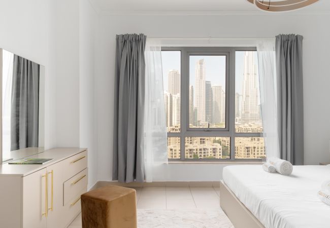 Апартаменты на Dubai - Grande vue complète de Burj Khalifa | Nouvellement meublé