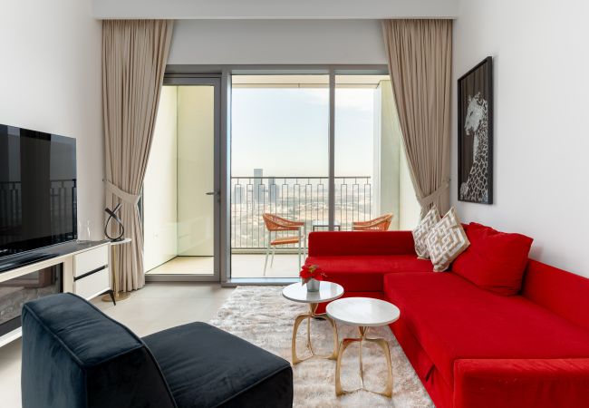 Апартаменты на Dubai - Панорамный вид на горизонт | Верхний этаж | Центр города